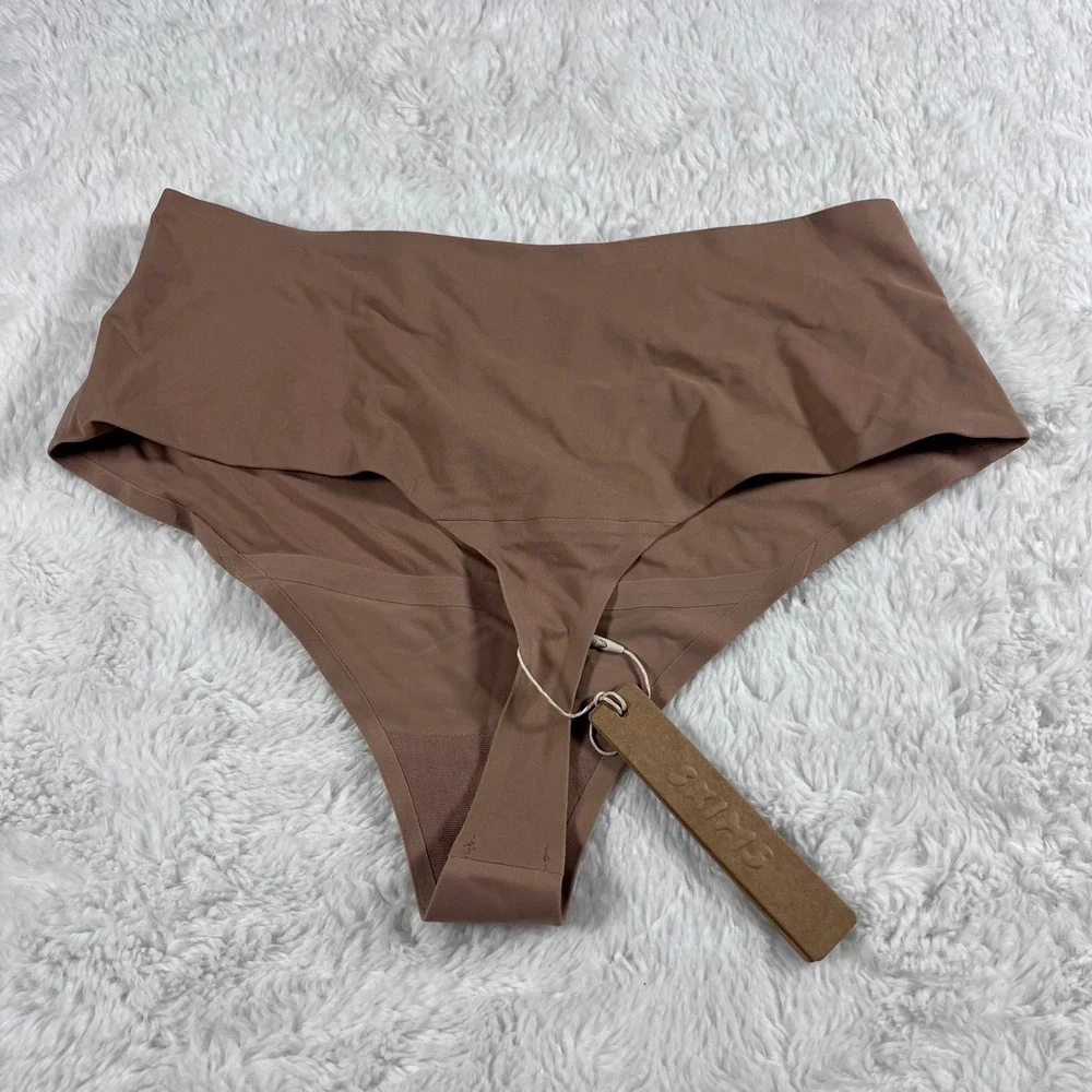 SKIMS Smoothing Intimates High Waisted Thong Sienna Small PN-THG-9356 NEW - Picture 7 of 12